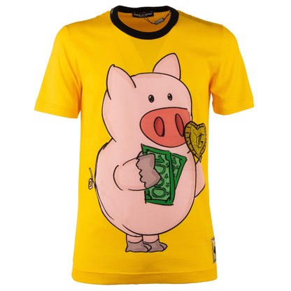 Yellow Cotton T-Shirt