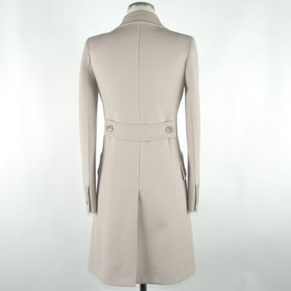 Beige Wool Jackets & Coat