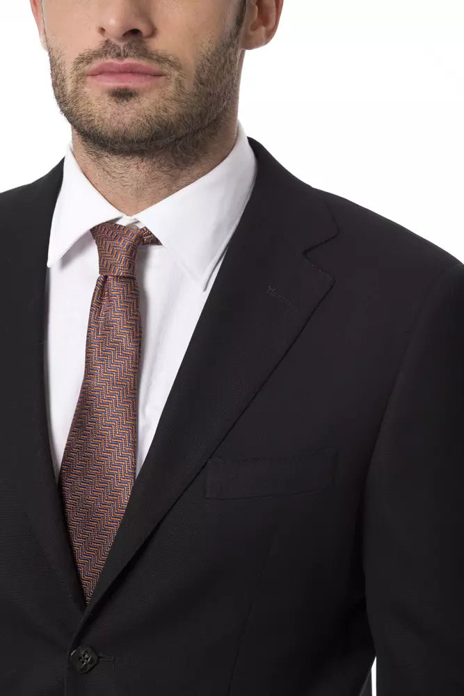Black Wool Blazer