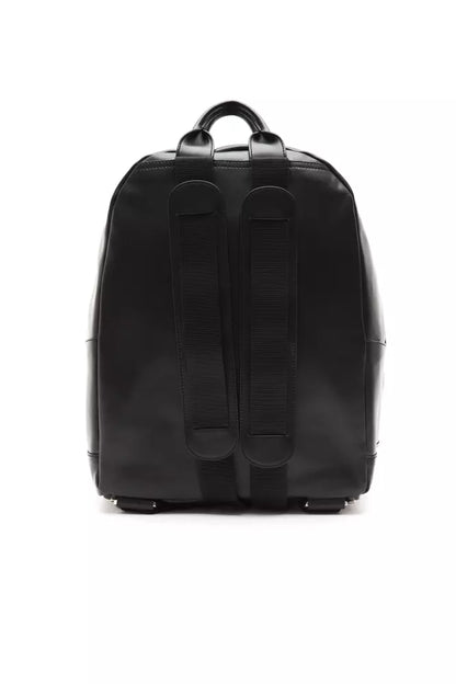 Black Leather Backpack