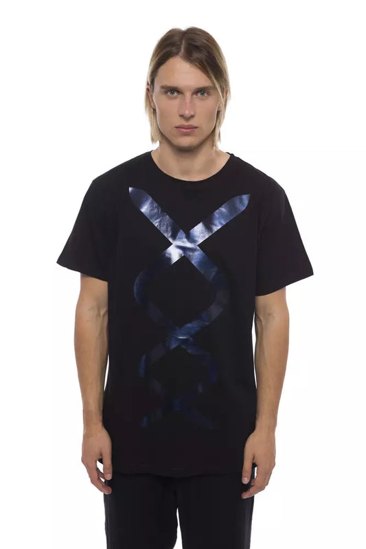 Black Cotton T-Shirt