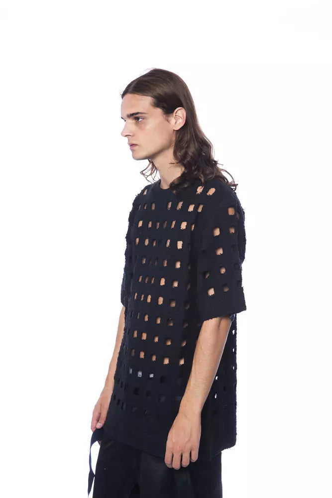 Black Cotton T-Shirt