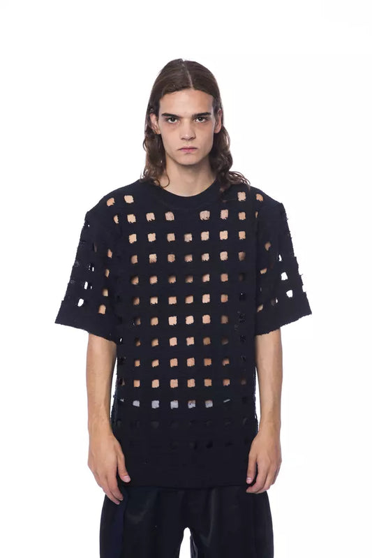 Black Cotton T-Shirt