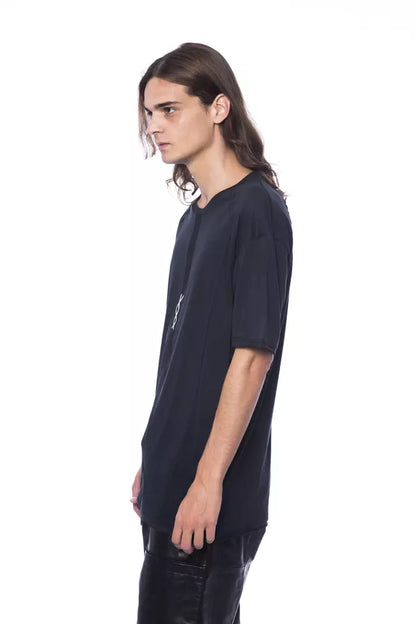 Black Cotton T-Shirt