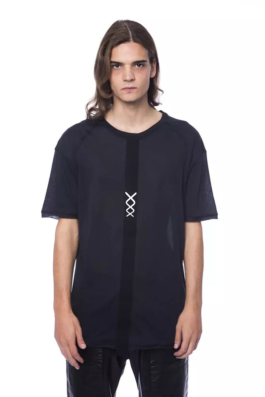 Black Cotton T-Shirt