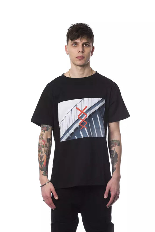 Black Cotton T-Shirt