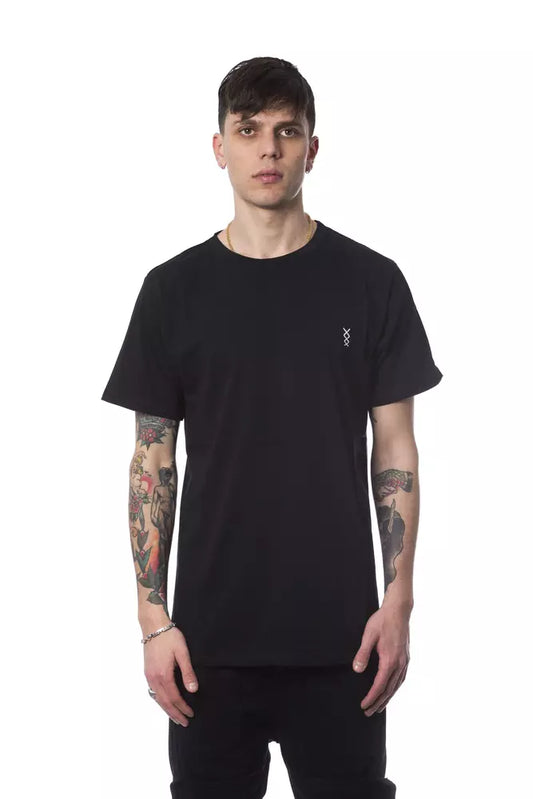 Black Cotton T-Shirt