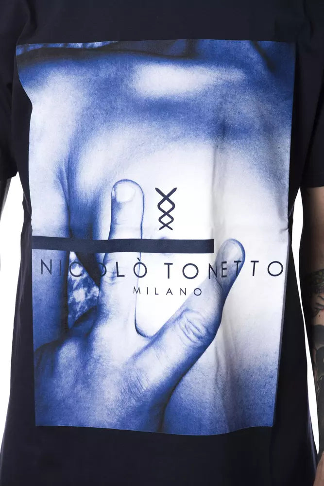 Blue Cotton T-Shirt
