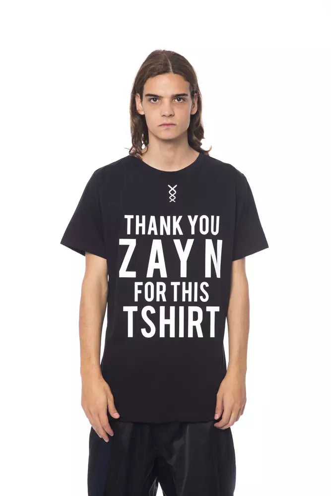 Black Cotton T-Shirt