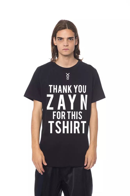 Black Cotton T-Shirt