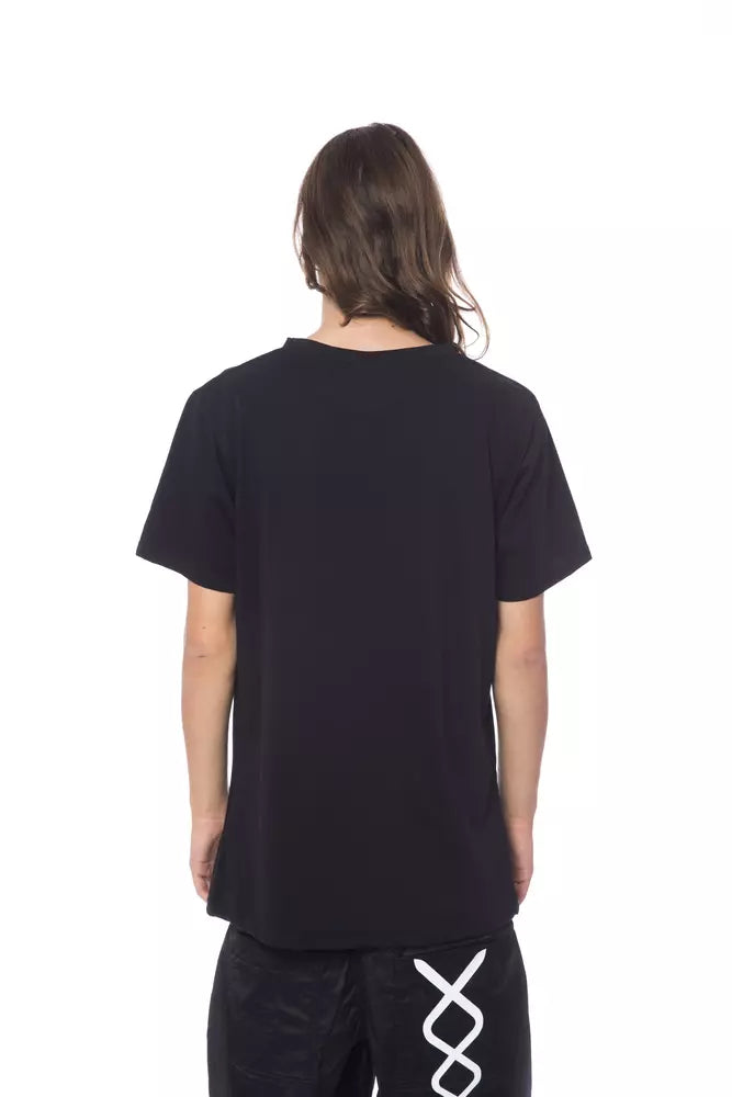 Black Cotton T-Shirt