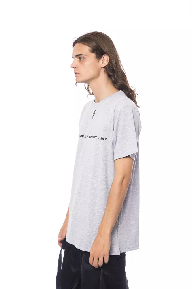 Gray Cotton T-Shirt