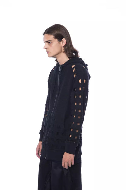 Black Cotton Sweater