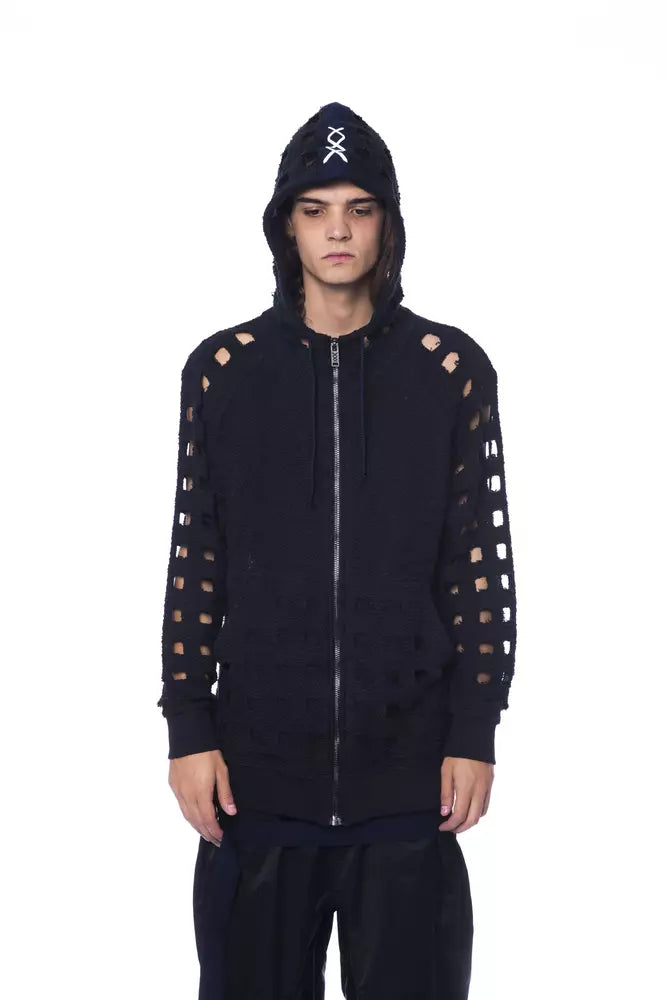 Black Cotton Sweater