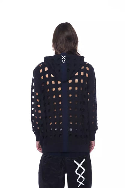 Black Cotton Sweater