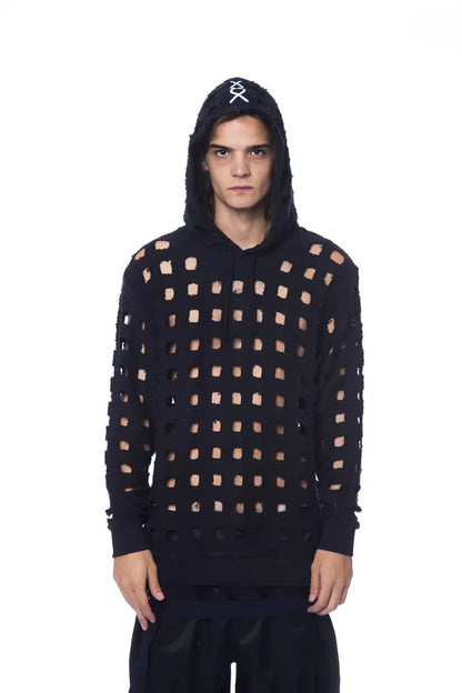 Black Cotton Sweater