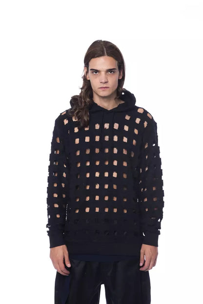Black Cotton Sweater