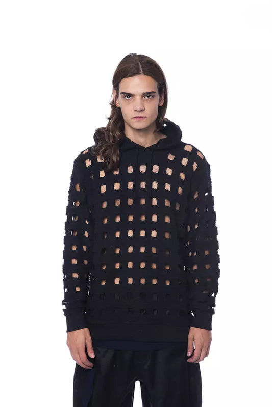 Black Cotton Sweater