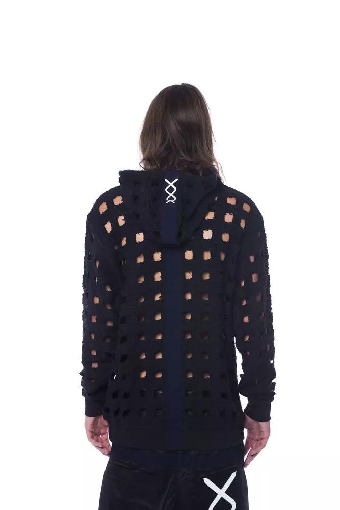 Black Cotton Sweater