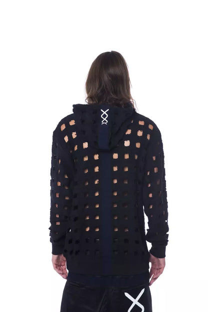 Black Cotton Sweater