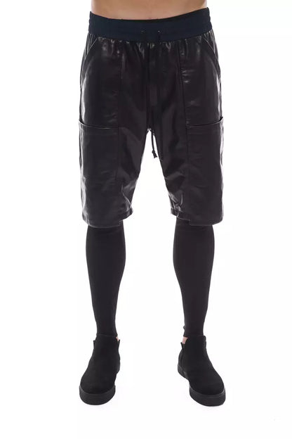 Black Leather Jeans & Pant