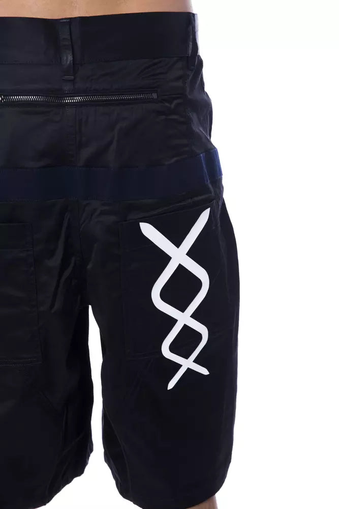 Black Cotton Short