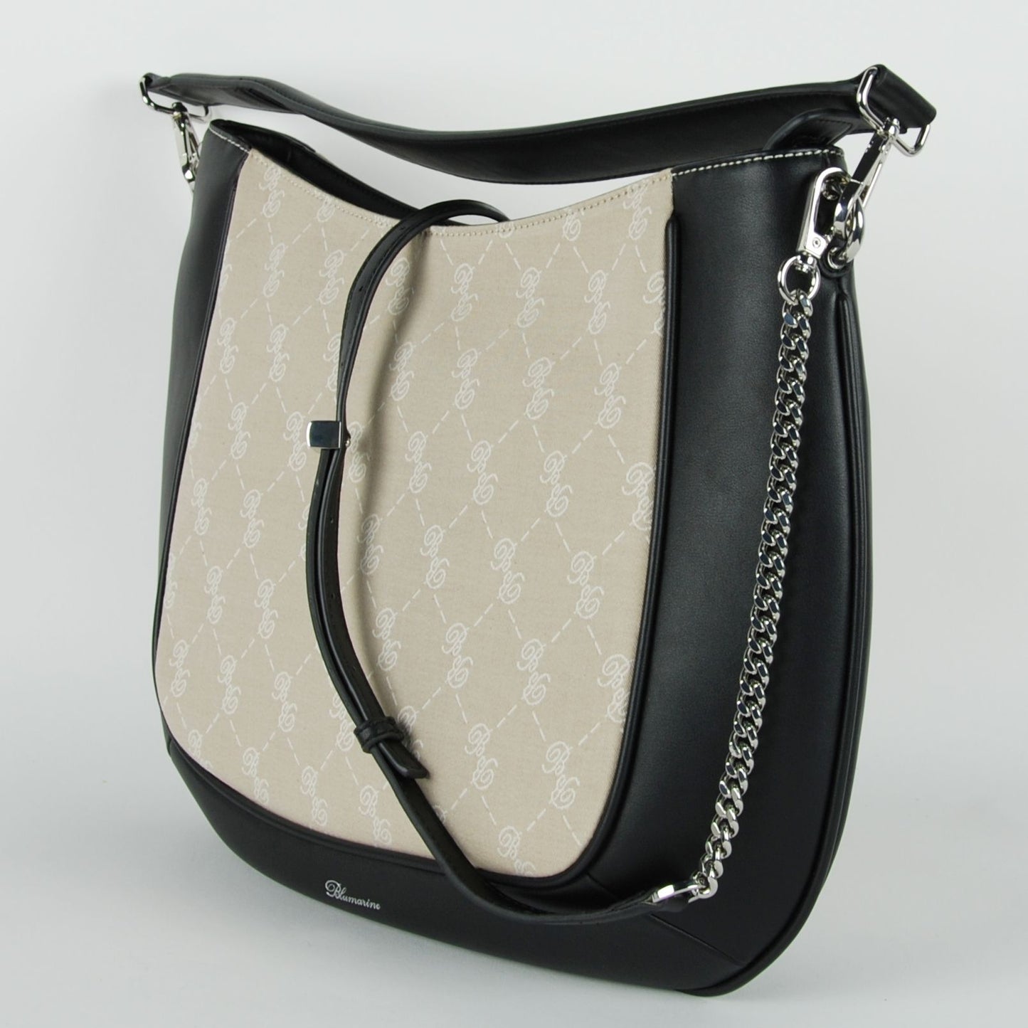 Black Cotton Handbag
