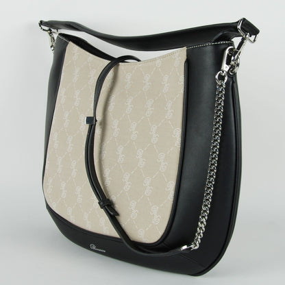 Black Cotton Handbag