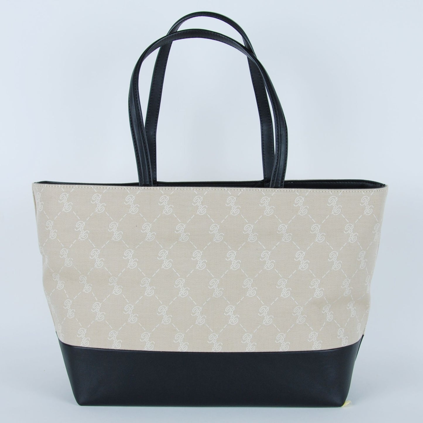 Black Cotton Shoulder Bag