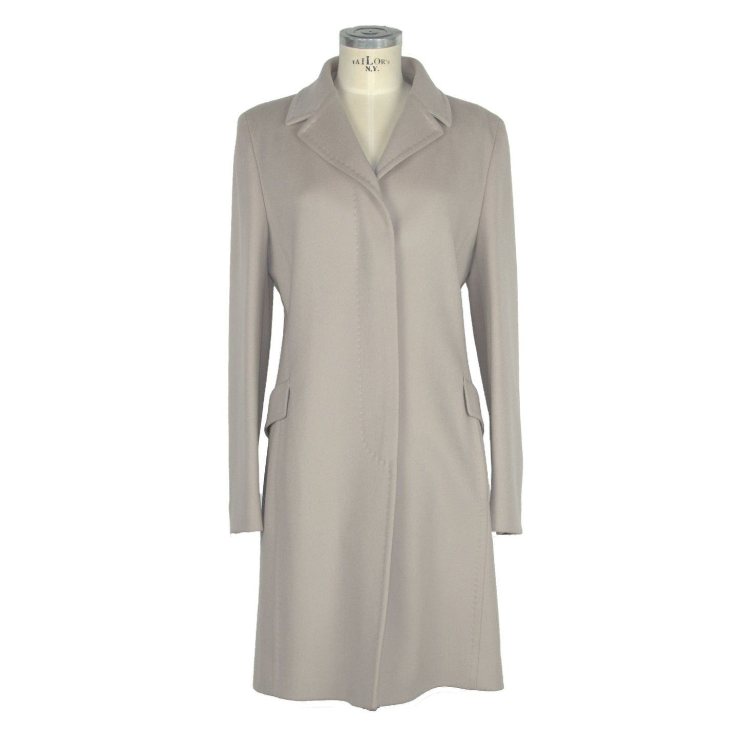 Beige Wool Jackets & Coat