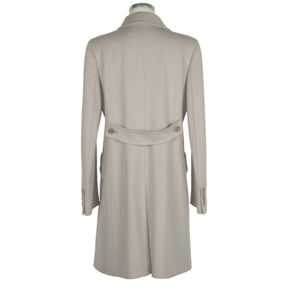 Beige Wool Jackets & Coat
