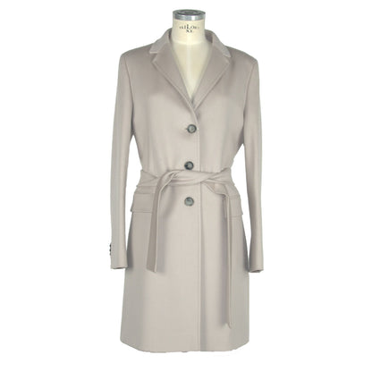 Beige Wool Jackets & Coat