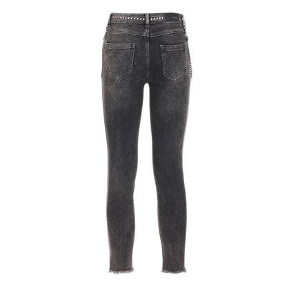 Black Cotton Jeans & Pant