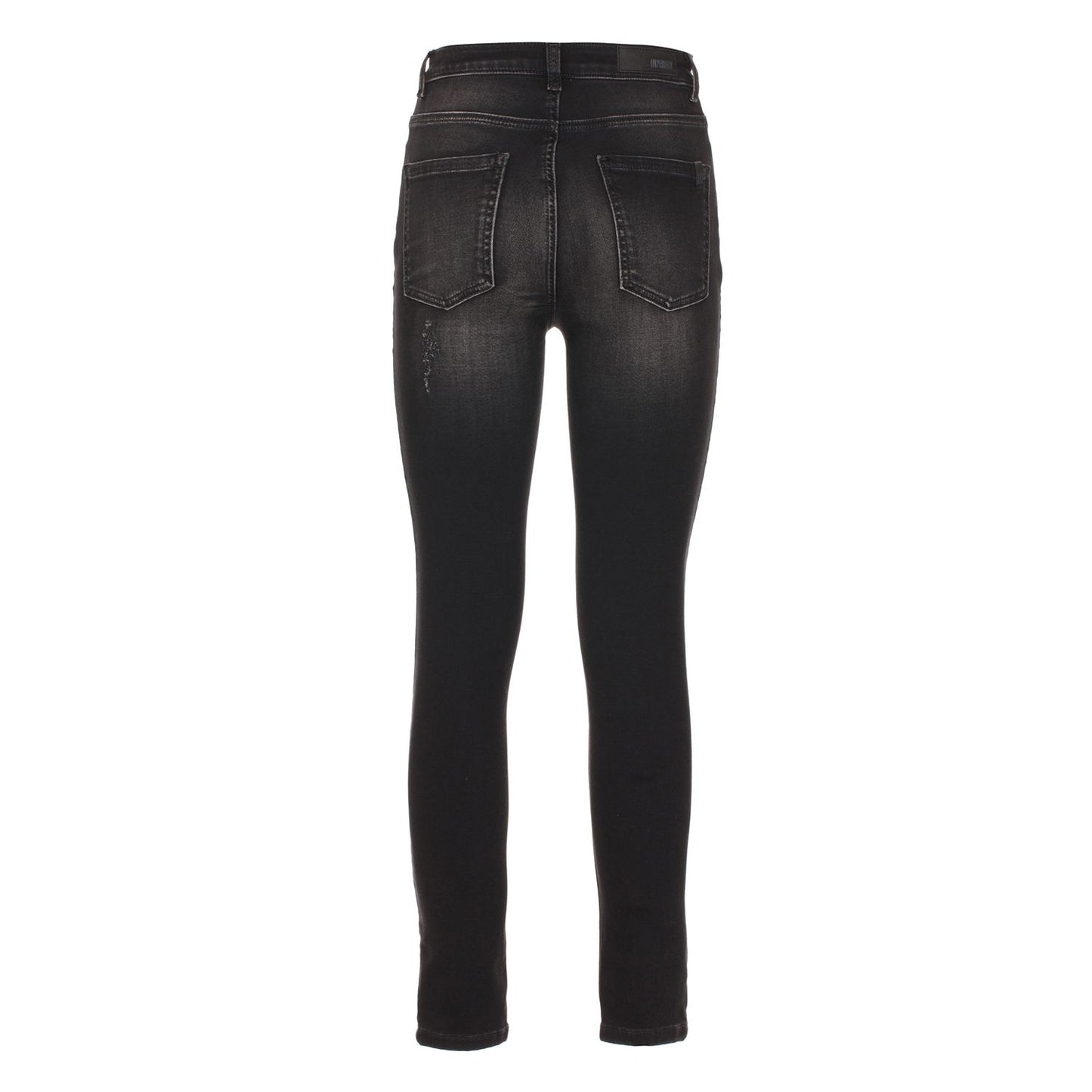Black Cotton Jeans & Pant