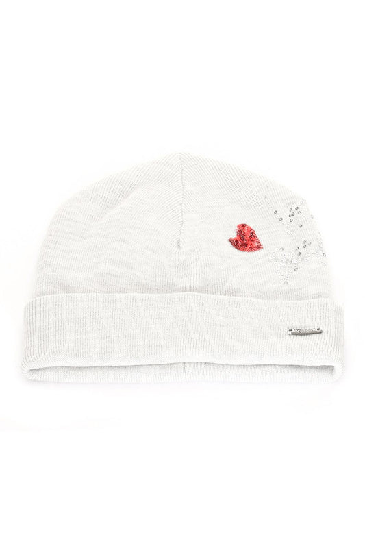 White Acrylic Hat
