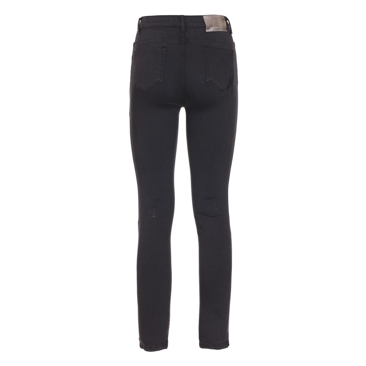 Black Cotton Jeans & Pant