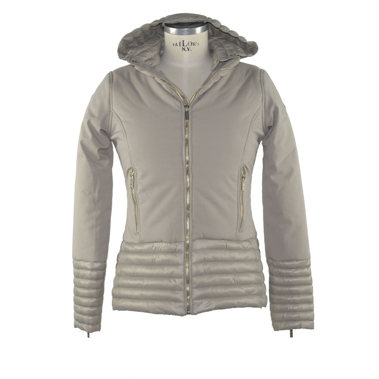 Yellow Polyester Jackets & Coat
