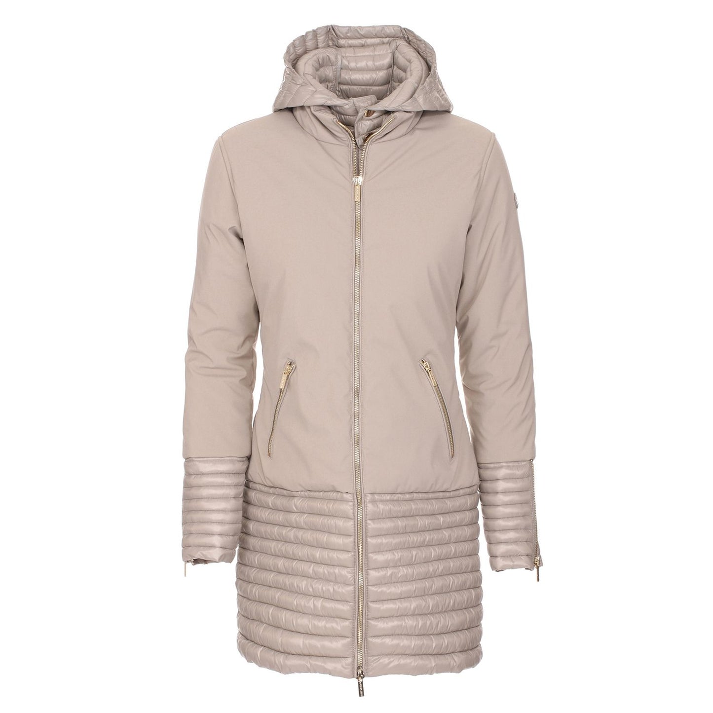 Yellow Polyester Jackets & Coat