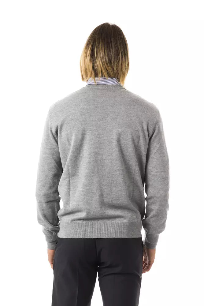 Gray Wool Sweater