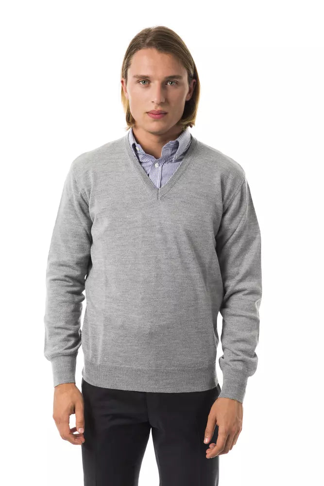 Gray Wool Sweater