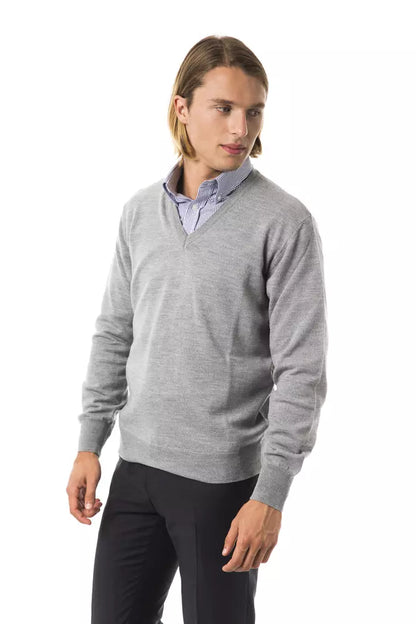 Gray Wool Sweater