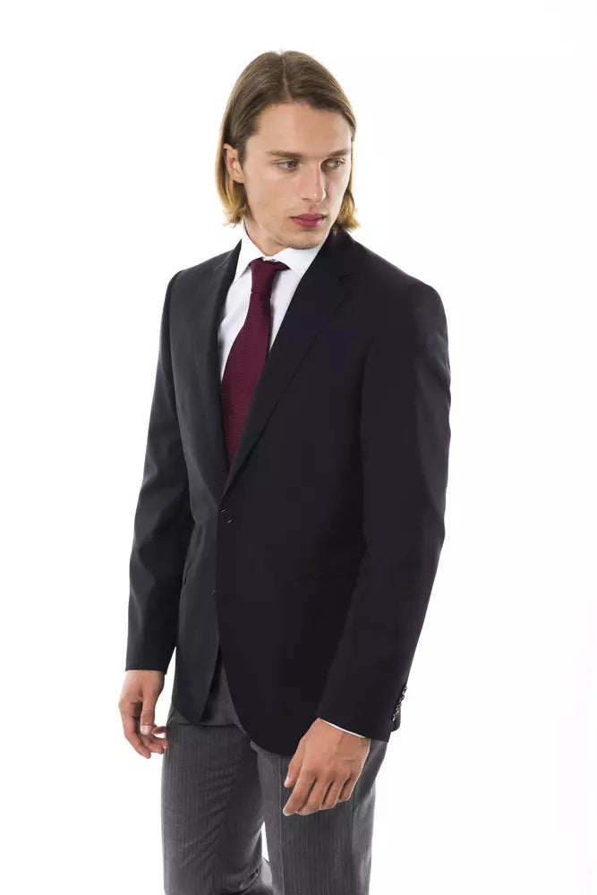 Black Wool Blazer