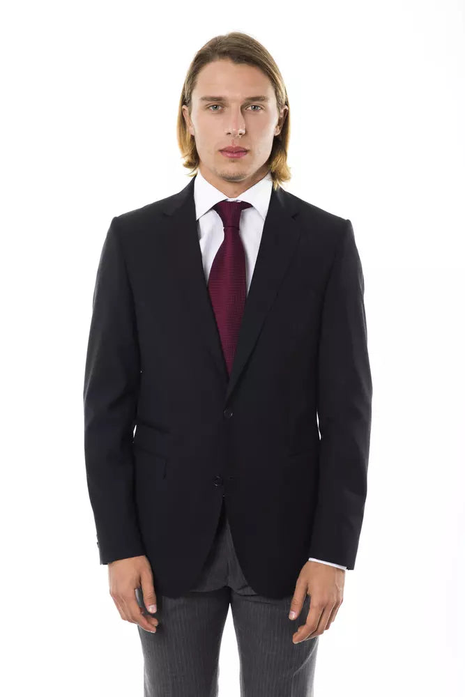 Black Wool Blazer