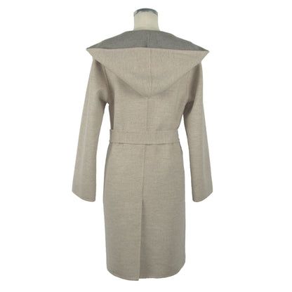 Beige Wool Jackets & Coat