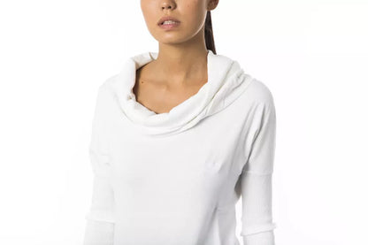 White Polyamide Sweater