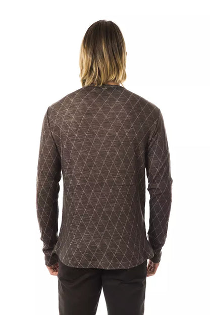 Brown Cotton Sweater