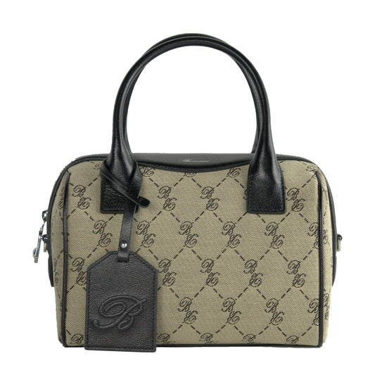 Beige Cotton Handbag