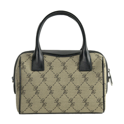 Beige Cotton Handbag