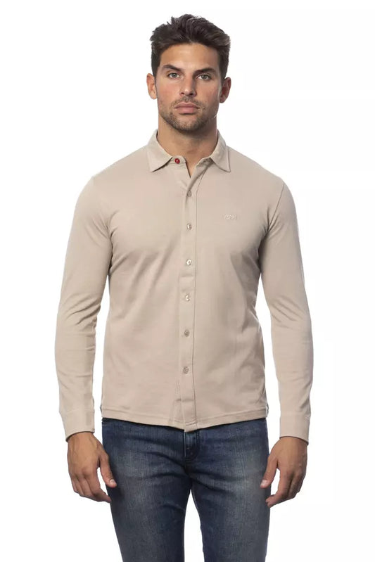 Beige Cotton Shirt