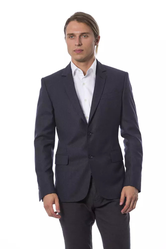 Blue Wool Blazer